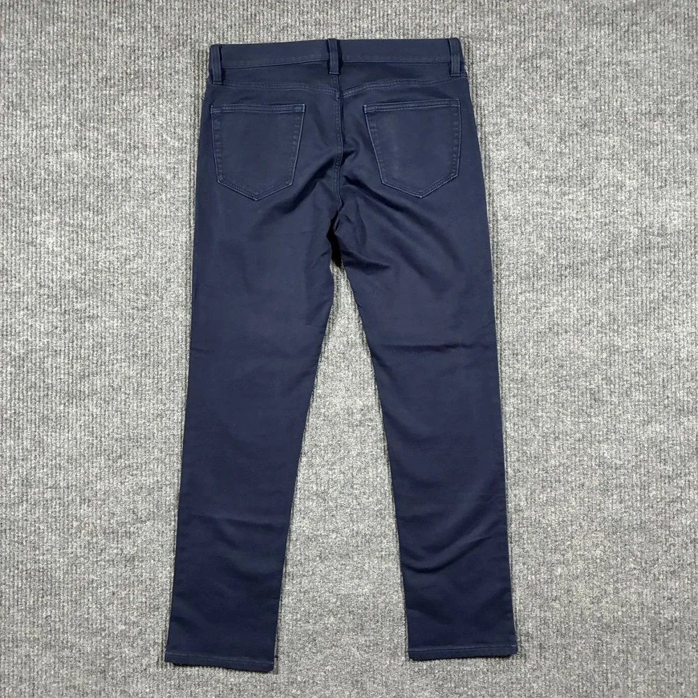 Banana Republic Traveler Slim Fit Pants Mens‎ 33x32 Navy Stretch Casual Low Rise